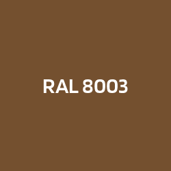 RAL 8003 Pardo arcilla